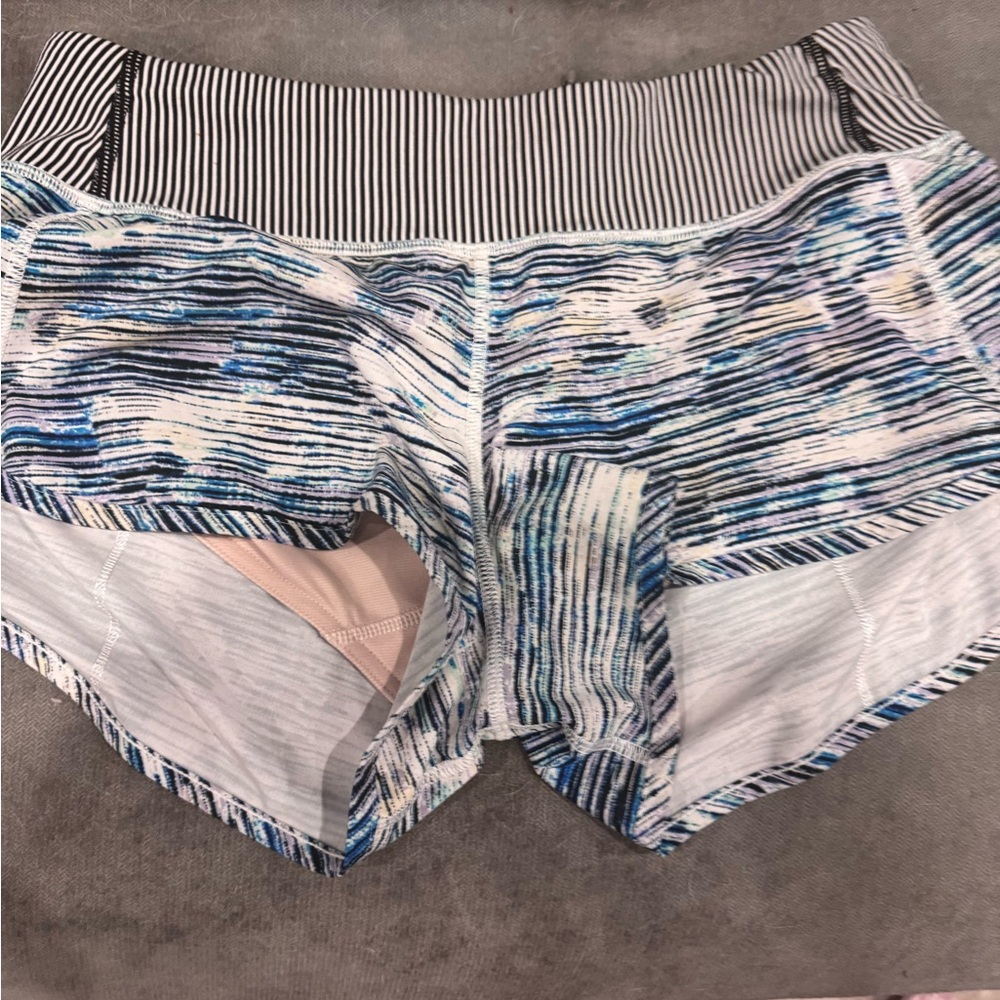 Multicolored Lululemon shorts